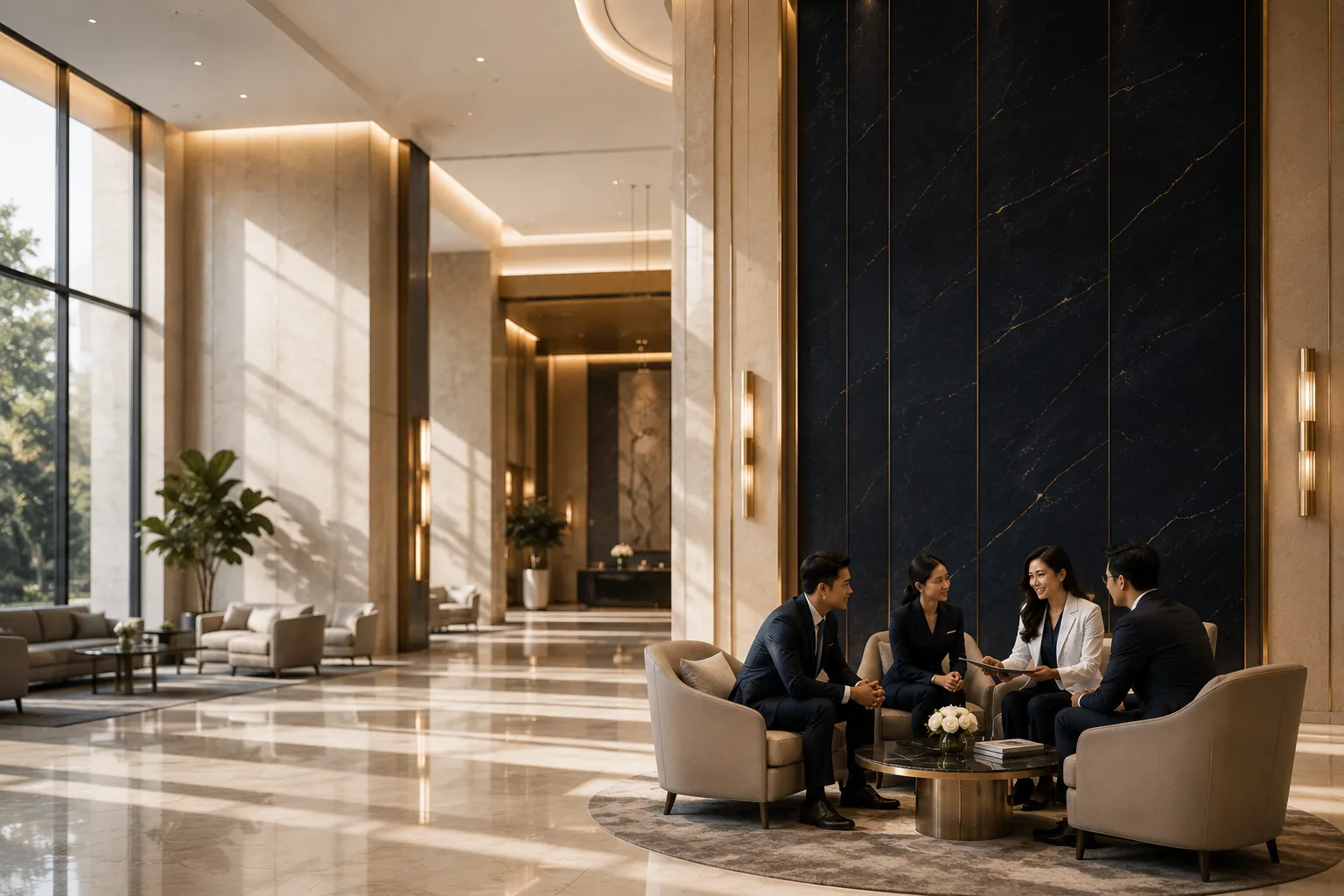 Executive wellness consultation inside Aurelia